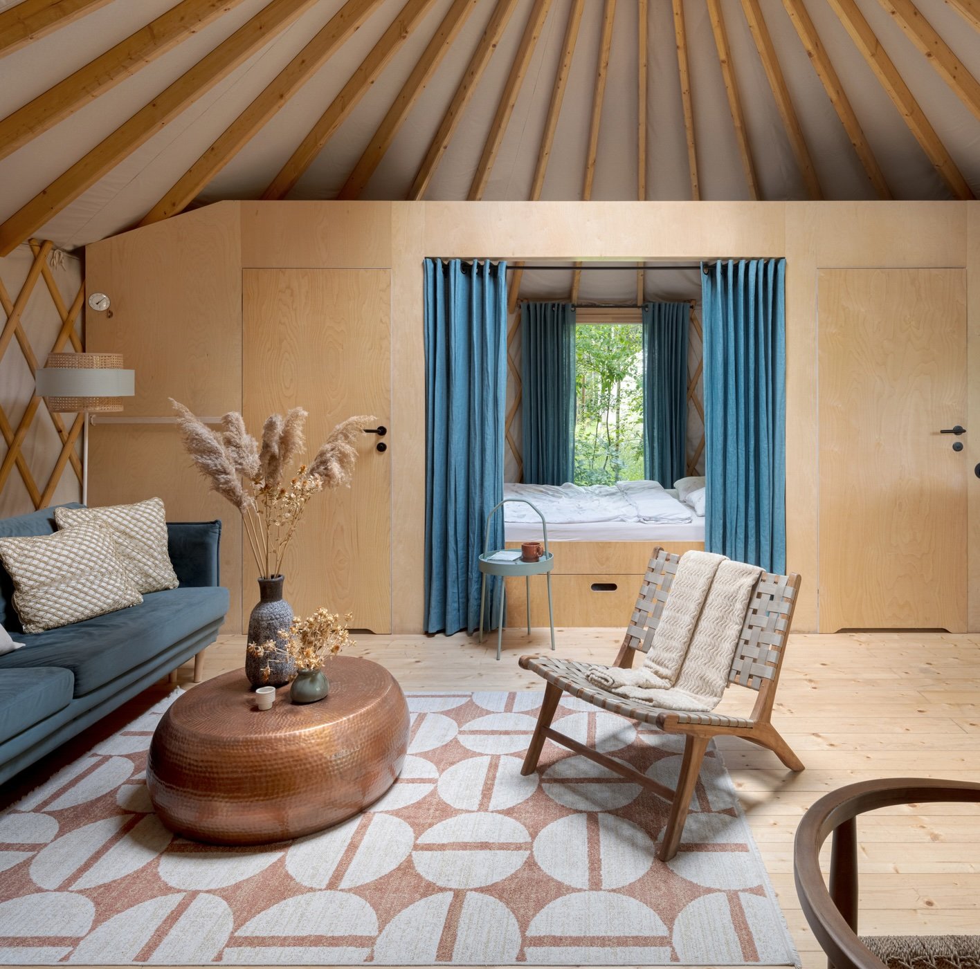 yurt living bedroom yurt living bedroom